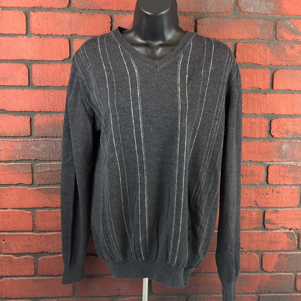 Marco Fiori Sweater‎ Womens Medium Grey Wool
